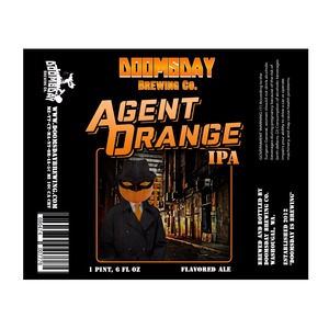 Doomsday Brewing Company Agent Orange IPA