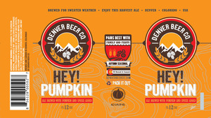 Denver Beer Co Hey! Pumpkin