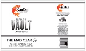 Mad Czar Russian Imperial Stout September 2014