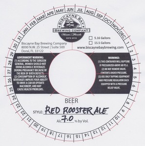 Biscayne Bay Brewing Company Red Rooster Ale September 2014