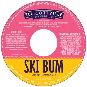Ellicottville Brewing Company Ski Bum September 2014