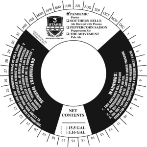 Pandemic Porter September 2014