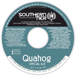 Southern Tier Brewing Company Quahog Special Ale