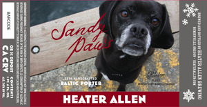 Heater Allen Sandy Paws September 2014