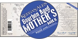 Keegan Ales Bourbon Aged Mother's Milk September 2014