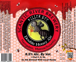 Scantic River Brewery, LLC Double Honey Ale September 2014