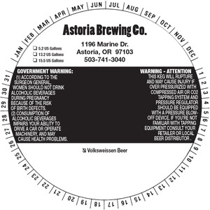 Astoria Brewing Co October 2014