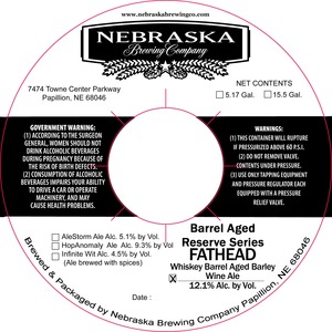 Nebraska Brewing Company Fathead October 2014