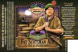 Adirondack Brewery Barrel Reserve Fat Scotsman Ale