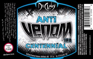 Duclaw Anti Venom Centennial October 2014