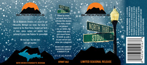 Blackrocks Brewery North Third Stout October 2014