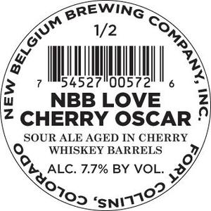 New Belgium Brewing Company, Inc. Nbb Love Cherry Oscar October 2014