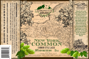 Adirondack Brewery New York Common October 2014