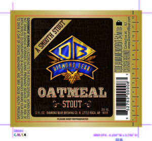 Diamond Bear Brewing Company Oatmeal Stout October 2014