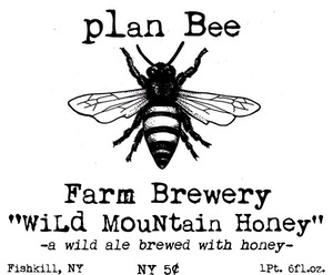 Plan Bee Farm Brewery Wild Mountain Honey October 2014
