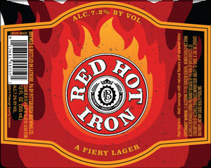 Pittsburgh Brewing Company Red Hot Iron October 2014