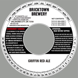 Bricktown Brewery Griffin Red Ale