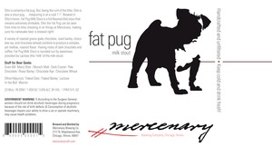 Mercenary Fat Pug October 2014