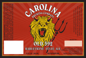 Carolina Brewing Company Old 392 November 2014