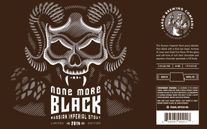 Fargo Brewing Company None More Black October 2014