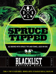 Blacklist Spruce Tipped November 2014