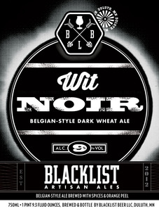 Blacklist Wit Noir October 2014