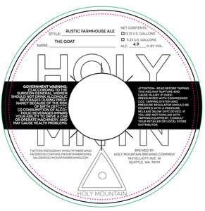 Holy Mountain The Goat November 2014