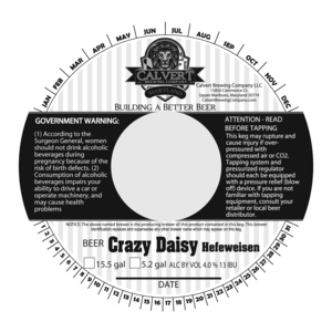 Calvert Brewing Company Crazy Daisy November 2014