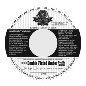 Calvert Brewing Company Double Fisted Amber November 2014
