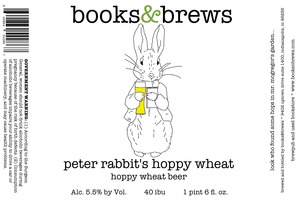 Books & Brews Peter Rabbit's Hoppy Wheat November 2014