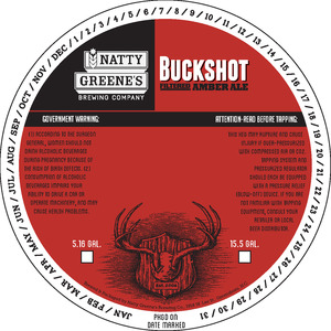 Natty Greene's Brewing Co. Buckshot Amber
