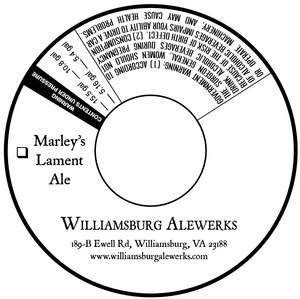 Williamsburg Alewerks Marley's Lament November 2014