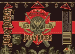 Eddyline Brewing Jolly Roger Black Lager
