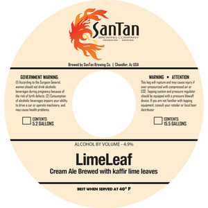 Santan Brewing Company Limeleaf November 2014