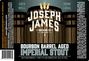 Joseph James Brewing Co., Inc. Bourbon Barrel-aged Imperial Stout November 2014