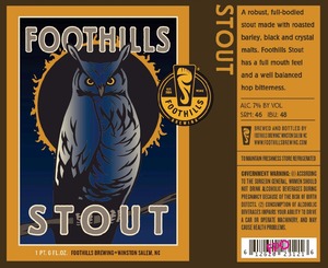 Foothills Stout 