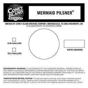 Coney Island Mermaid Pilsner November 2014