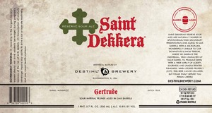 Saint Dekkera Gertrude November 2014