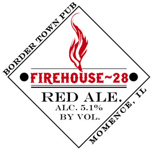 Border Town Pub Firehouse 28 Red Ale November 2014