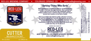 Red Leg Brewing Company Cutter