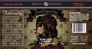 Destihl Brewery Antiquity November 2014