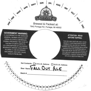 Fall Out Ale December 2014