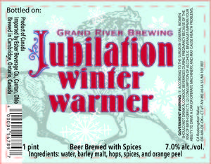 Grand River Brewing Jubilation Winter Warmer