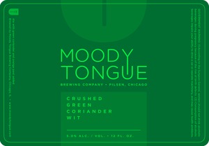 Moody Tongue Crushed Green Coriander Wit