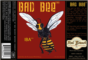 Red Branch Brewing Company Bad Bee Iba November 2014