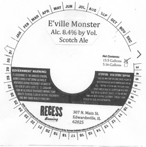 E'ville Monster December 2014