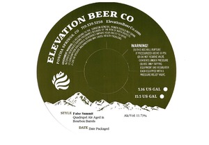 Elevation Beer Co. False Summit