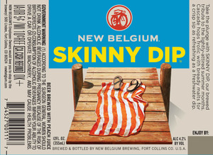 New Belgium Skinny Dip December 2014