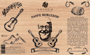 Anthem Brewing Company Pappy Burleson December 2014