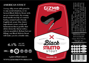 Gizmo Brew Works Black Stiletto Stout